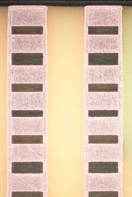 Microsection of a heavy copper PCB | NCAB Group