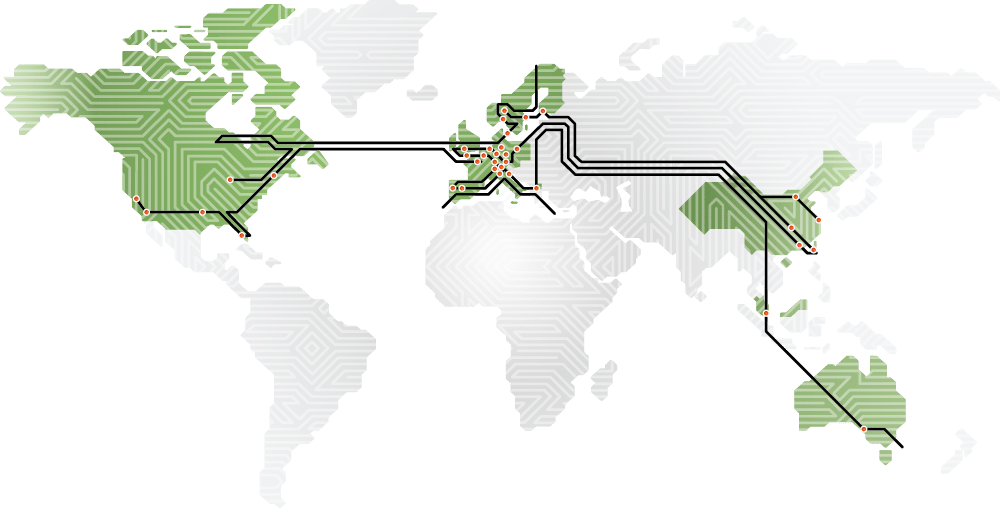 NCAB world map