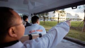 Guide at factory | NCAB Group