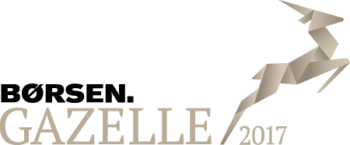 NCAB Group Denmark awarded Børsen Gazelle 2017