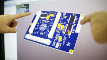 Close up of PCB design screen | NCAB