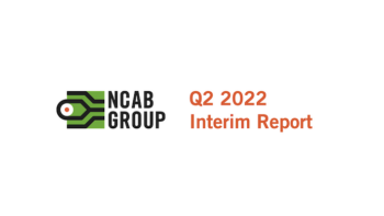 NCAB Group Q2 Interim Report 2022