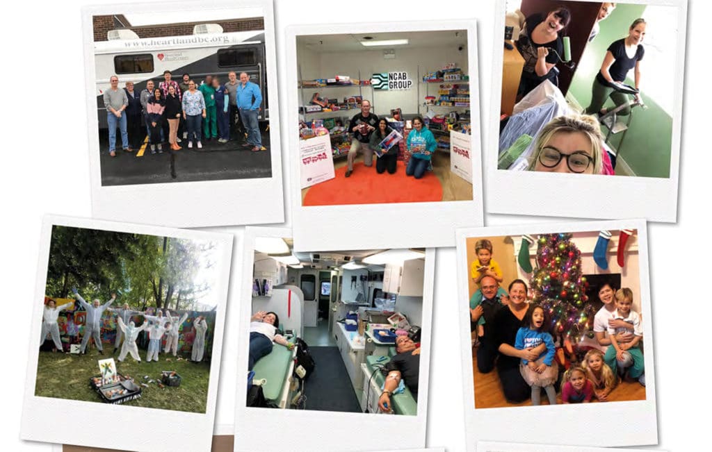 Snapshots from NCAB Group Give Back Day