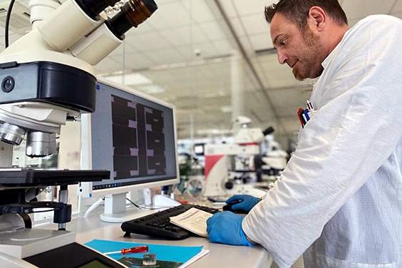 Measuring the thickness of the copper and the PCB layout | NCAB Group lab