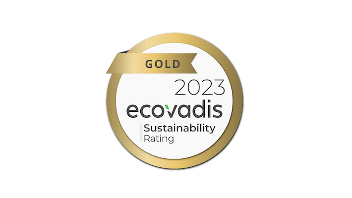 EvcoVadis Gold Medal | NCAB Group