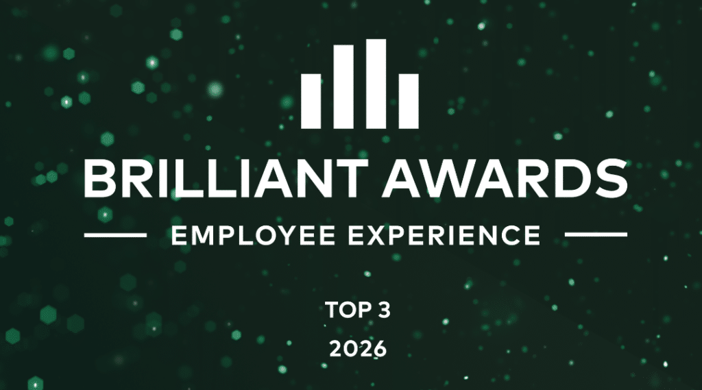 Brilliant Awards - employee experience top 3