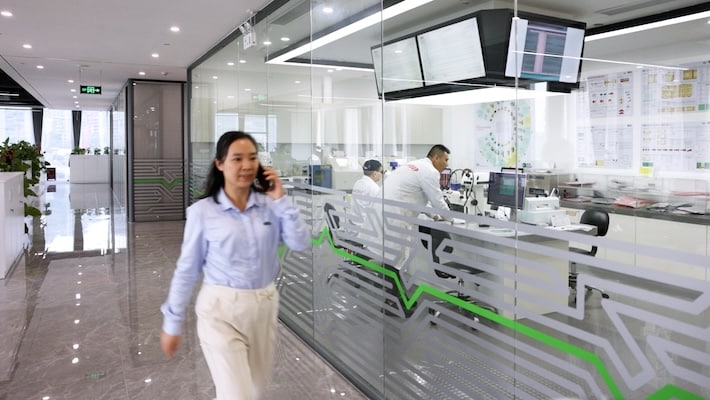NCAB Group employee in office | NCAB Group