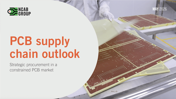 PCB supply chain outlook May 2026