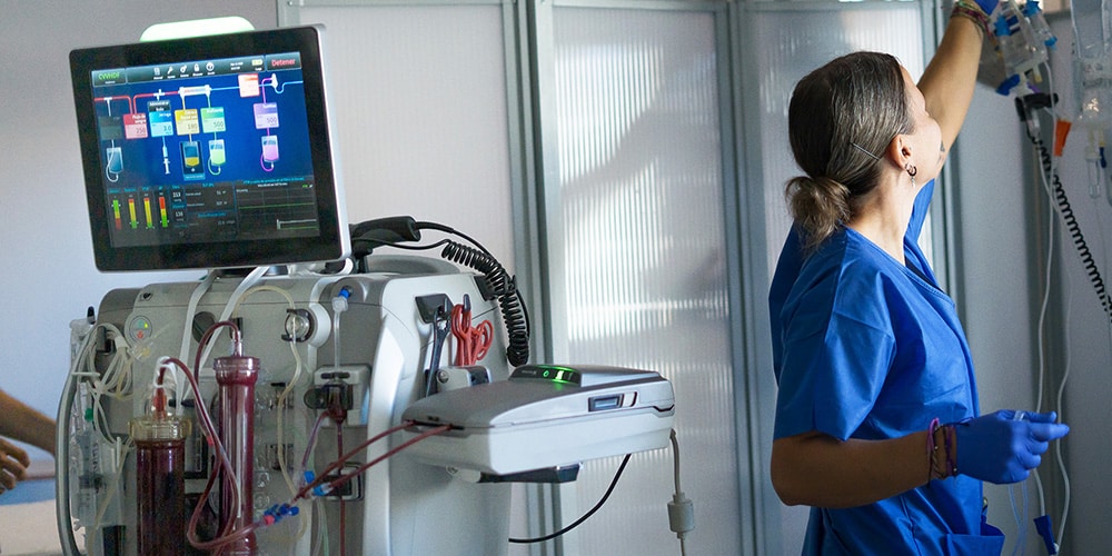 Dialysis machine | Industries we serve | NCAB Group